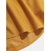 Mens Solid Color Brief Style Round Neck Short Sleeve Henley Shirt